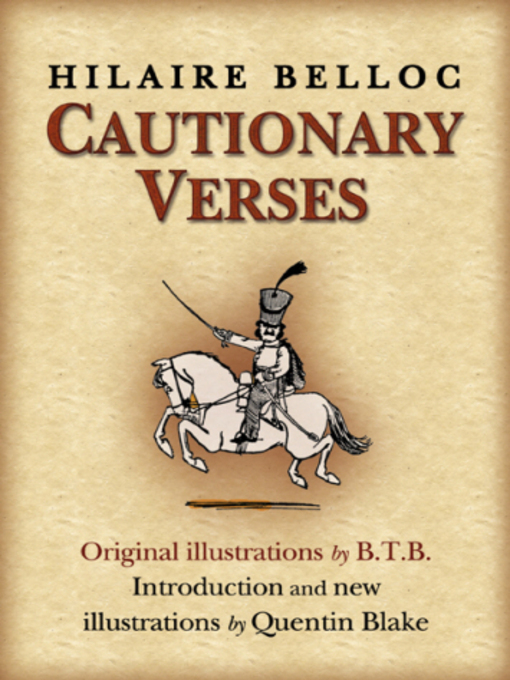 Title details for Cautionary Verses by Hilaire Belloc - Available
